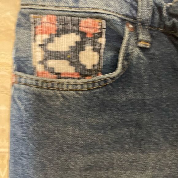 FREE PEOPLE Women’s Rocky Mountain Straight Leg Jeans jeans 24 NWOT. 
$170 - Picture 10 of 12